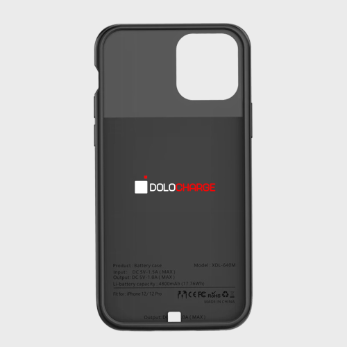 Dolo iPhone Charge Case for iPhone 12/12 Pro/12 Pro Max [5000mAh Battery]